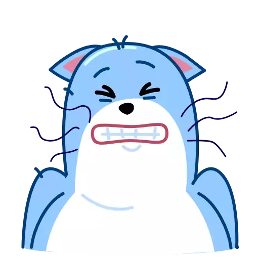 Sticker BlueCat - 1