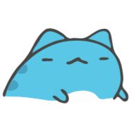 Стикер Blue Cat @stickersb2b - 7