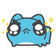 Стикер Blue Cat @stickersb2b - 3