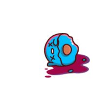 Sticker Голубые черешни - 5