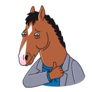 sketch horse clipart