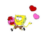 Sticker Боб Губка @Stickersnew - 10