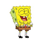 Sticker Боб Губка @Stickersnew - 9