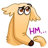 Стикер Borzoi - 8