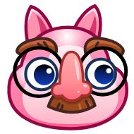 Стикер Pink Bunny @TgSticker - 11