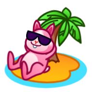 Стикер Pink Bunny @TgSticker - 3