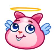 Стикер Pink Bunny @TgSticker - 1