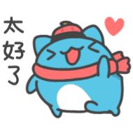 Стикер 咖波 動態① @Capoo_Stickers - 1
