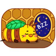 Sticker CatBee @kurumichiii - 6