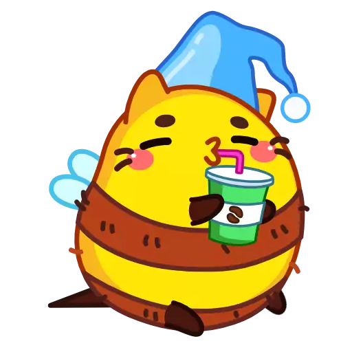 Sticker CatBee_Stickers - 1