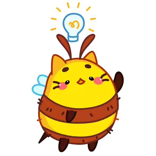 Sticker CatBee_Stickers - 1
