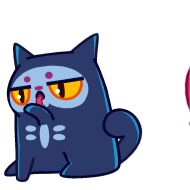 кошка мультипликация иллюстрация