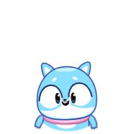 Стикер Кот Снежок • @TgSticker - 5