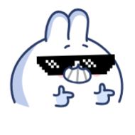 Sticker Chappy bunny - 11