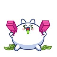 Sticker Chappy bunny - 1