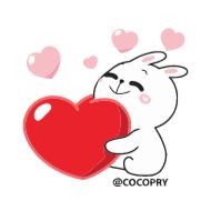 Sticker Cheer Rabbit🐰 @cocopry - 0