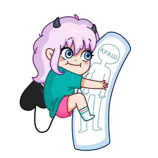 Стикер ChibiAlexaVK - 1