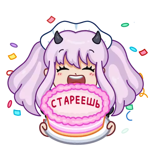 Стикер ChibiAlexaVK - 1