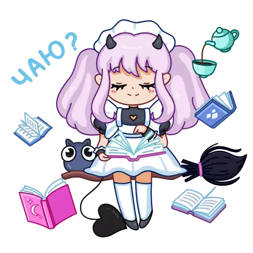 Стикер ChibiAlexaVK - 1