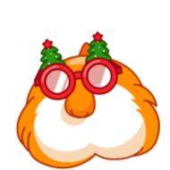 Sticker Сhristmas Dogs - 6