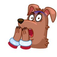 Sticker Сhristmas Dogs - 5