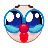 Стикер Clown emoji @TgSticker - 9