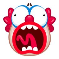 Стикер Clown emoji @TgSticker - 8