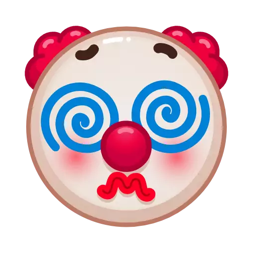 Стикер ClownEmojiAnim - 1