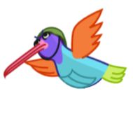 птица рисование клипарт