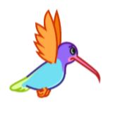 птица рисование клипарт