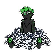 Sticker Captain Darko censored @tgsticker - 3