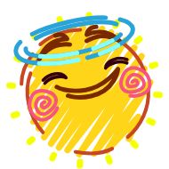 Стикер Crayons Emoji • @TgStickery - 1