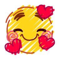 Sticker Crayons Emoji @xkysluv - 10