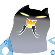 Стикер Crazy Kitty @IMG2D - 0