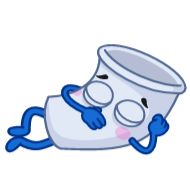 sketch cartoon coffee cup