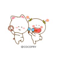 Стикер Cute Kitty- @cocopry - 9