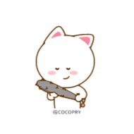 Стикер Cute Kitty- @cocopry - 4