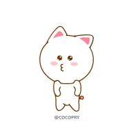 Стикер Cute Kitty- @cocopry - 2