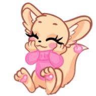 Sticker Фенек🌸(@Valeria_Fills_art) - 4