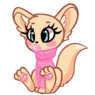 Sticker Фенек🌸(@Valeria_Fills_art) - 1