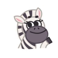 Стикер Debra Zebra - 10