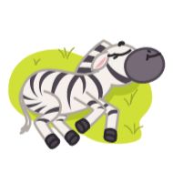 Стикер Debra Zebra - 6