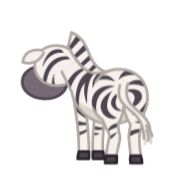 Стикер Debra Zebra - 2