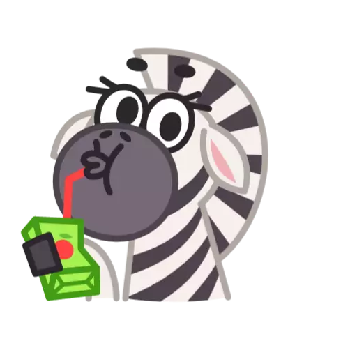 Sticker DebraZebra - 1
