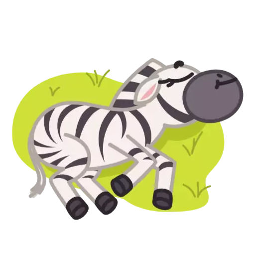 Стикер DebraZebra - 1