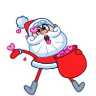 Стикер Дед Мороз @TgSticker x @SozdaiStickeriBot - 8