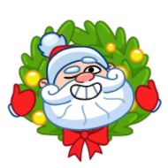 Стикер Дед Мороз @TgSticker x @SozdaiStickeriBot - 6