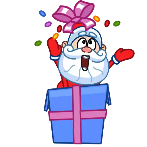 Стикер DedMorozAnim - 1