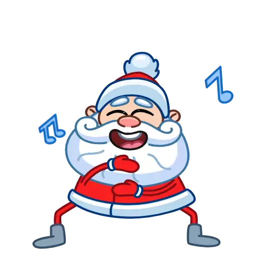 Стикер DedMorozAnim - 1