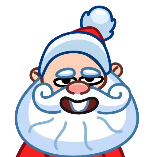 Стикер DedMorozAnim - 1